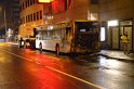 Stadtbus fing Feuer Koeln Muelheim Frankfurterstr Wiener Platz P119